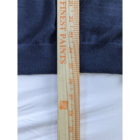 Cutter Buck Ryder Cup Oakland Hills Navy Blue V-Neck Sleeveless Sweater Vest Lrg - Picture 3 of 10